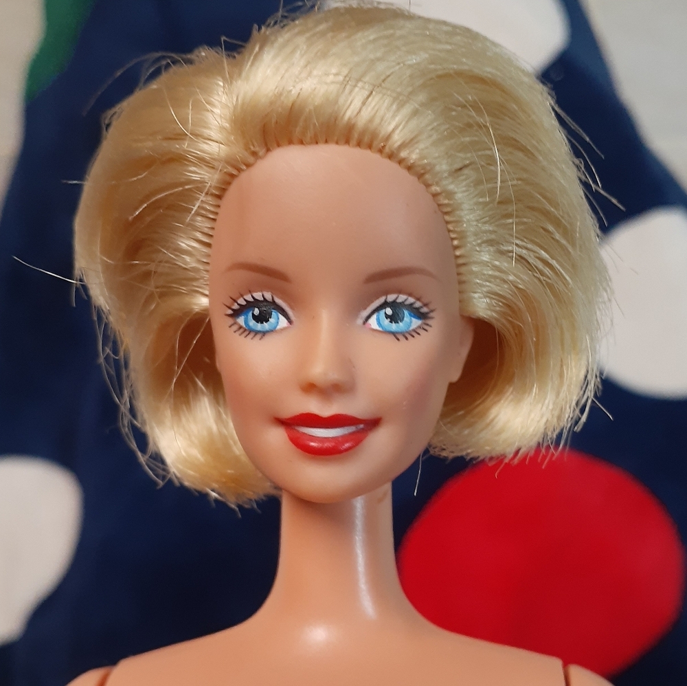 VINTAGE Barbie Olympic Swimming Swim Champion Nude Doll-switch/dial flutter